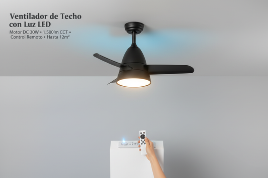 Banner profesional ventilador de techo LED