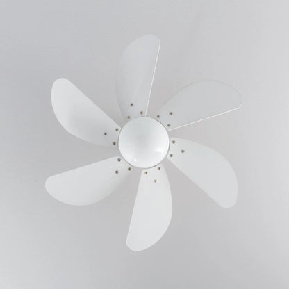 Ventilador sostre petit amb llum blanc